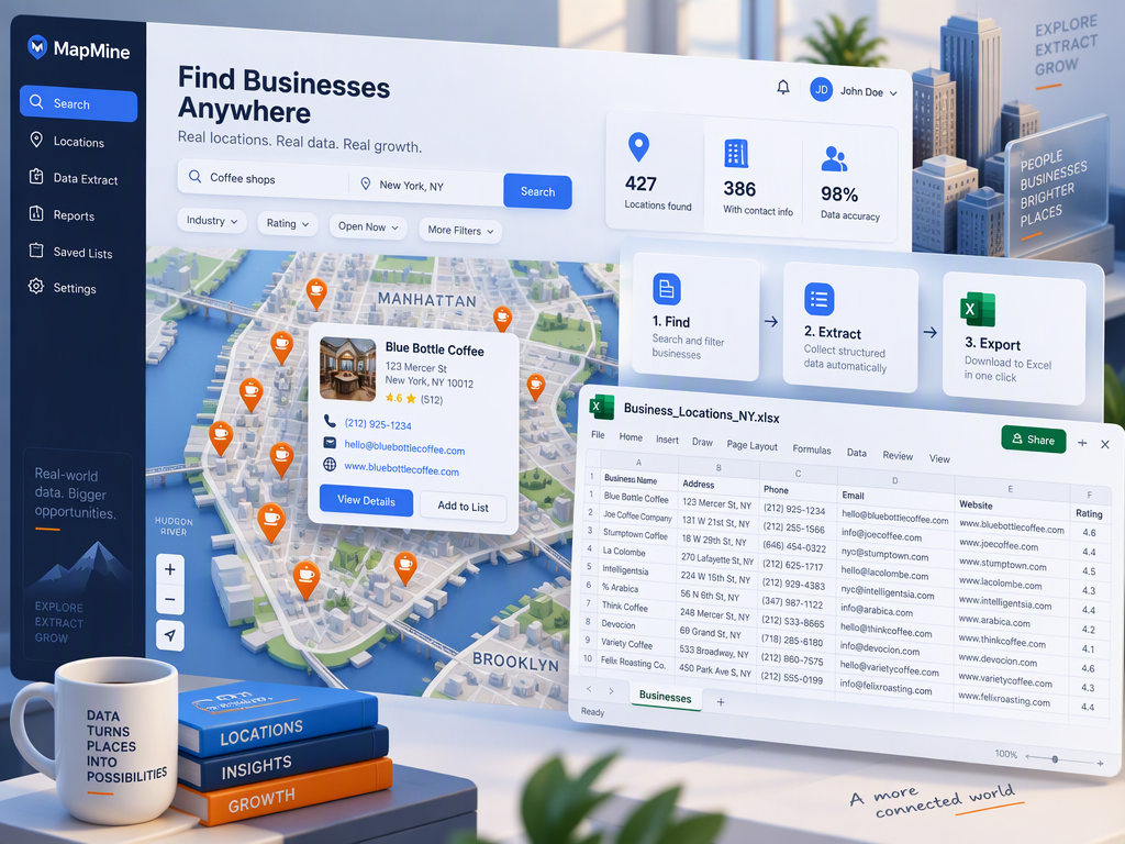 Business Map Extractor